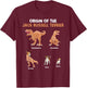 Origin Of The Jack Russell Terrier - Dog Lover T-Shirt - T-Shirt | Maroon