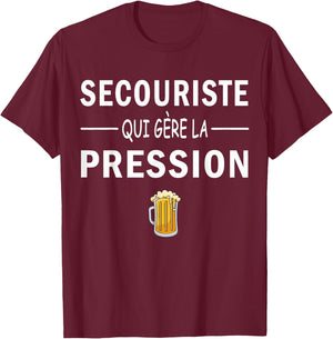 First Aid , Black, S T-Shirt - T-Shirt | Maroon