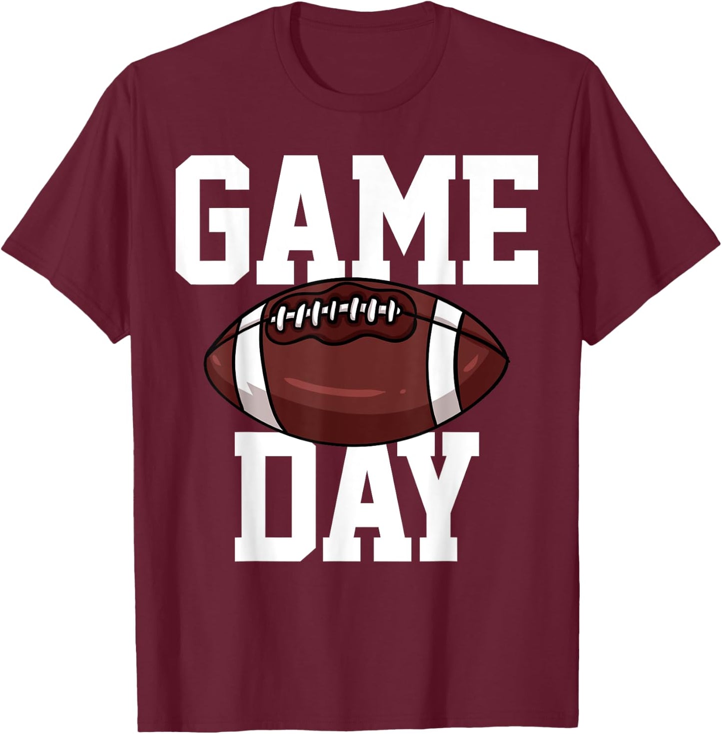 Football T-Shirt - T-Shirt | Maroon