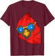 Northern Cardinal Bird Lover Men Bird Watching Cardinal T-Shirt - T-Shirt | Maroon