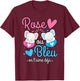 Baby shower surprise gender reveal baby sex announcement , Black, S T-Shirt - T-Shirt | Maroon