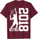 8. Geburtstag Tennis Limited Edition 2018 T-Shirt - T-Shirt | Maroon