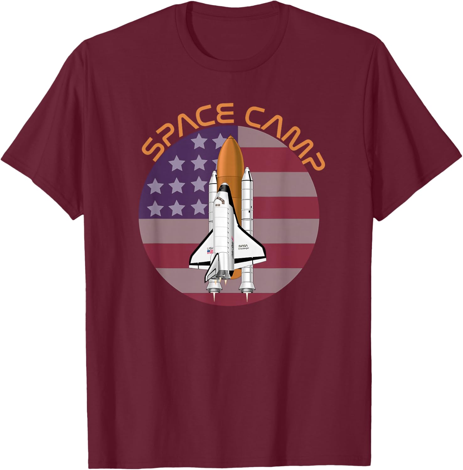 NASA Space Camp T-Shirt - T-Shirt | Maroon