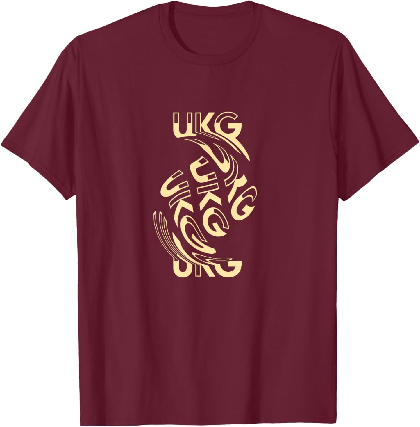 UKG UK Garage Music 2Step Speed Rave Underground T-Shirt - T-Shirt | Maroon