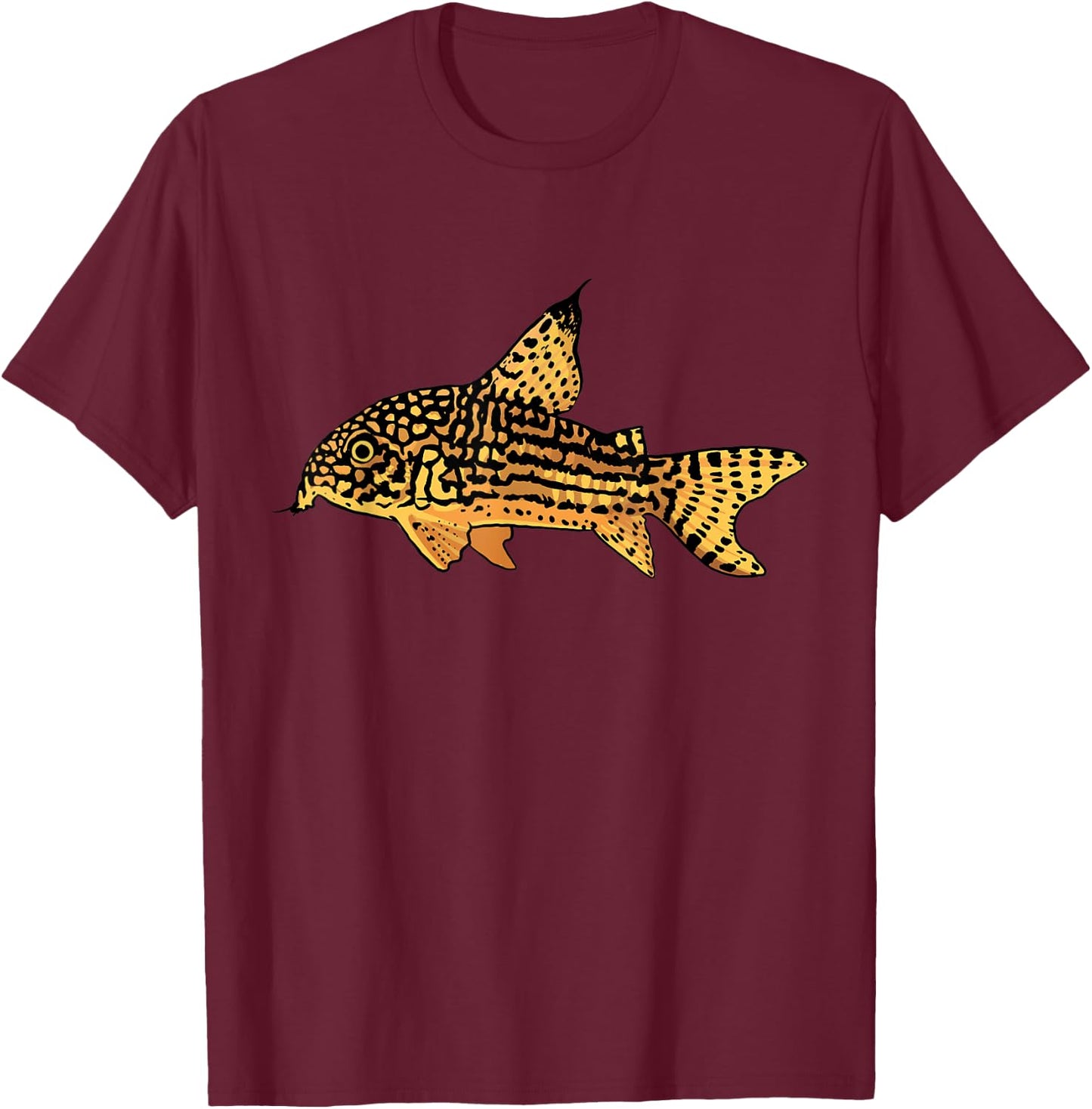 Welse Aquarist Meerwasser Salzwasser Fisch Aquarium T-Shirt - T-Shirt | Maroon