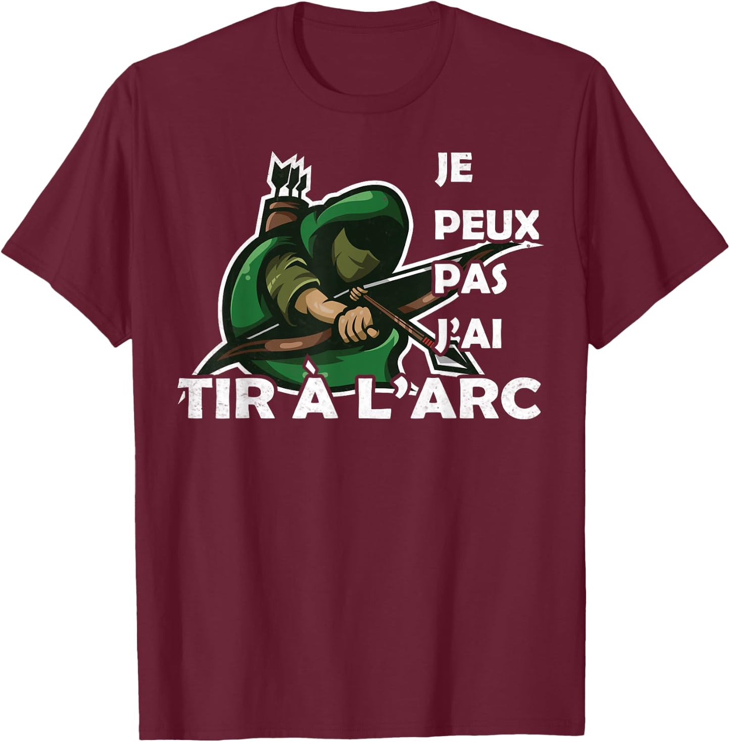 Archery Archer Bow Archer Shooter Humor 2025 T-Shirt - T-Shirt | Maroon