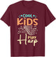 Enfant Harpe pour enfants cool T-Shirt - T-Shirt | Maroon