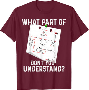 What Part Of Don't You Understand Aerobatic Aresti Figures T-Shirt - T-Shirt | Maroon