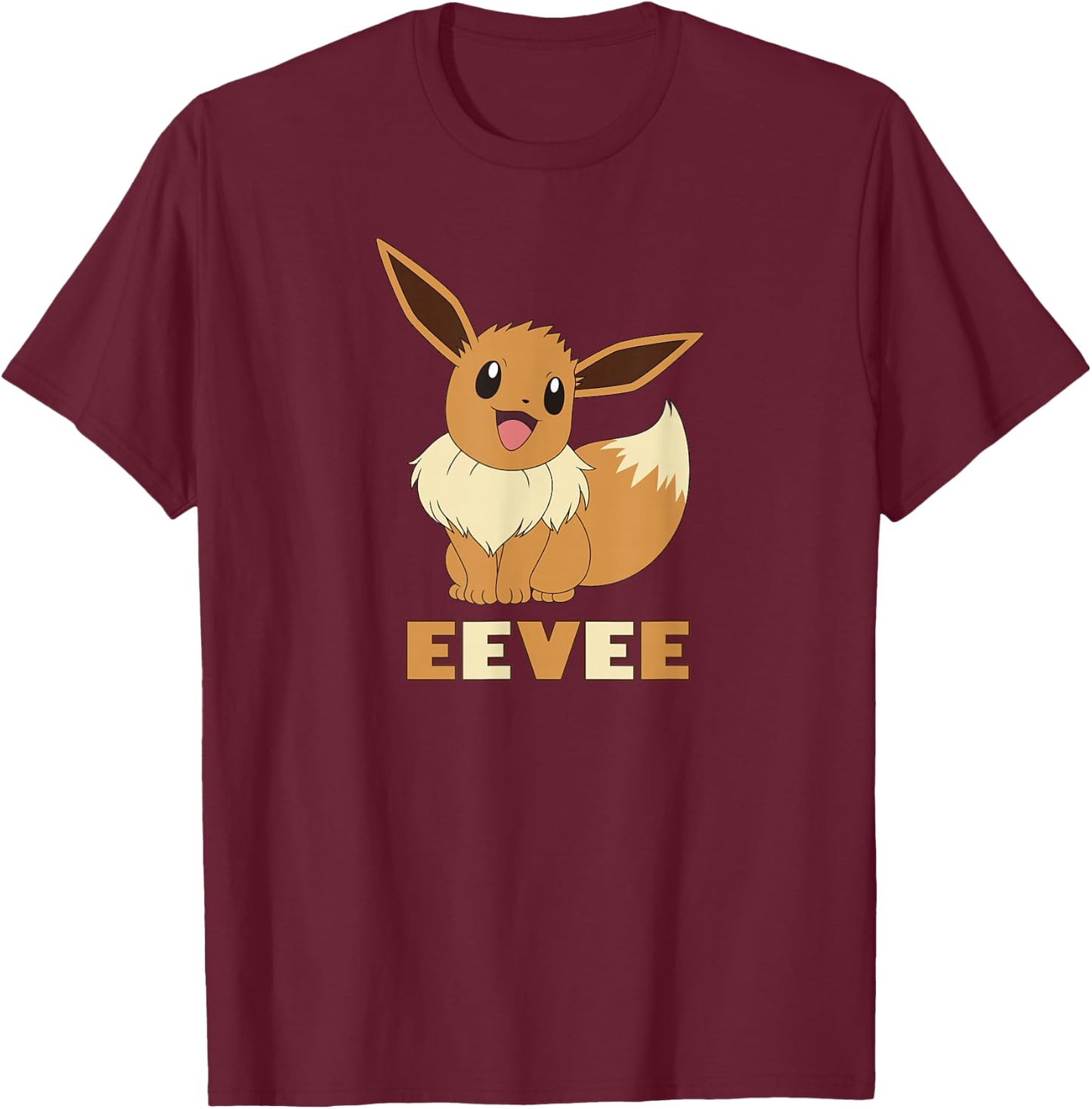 Pokémon - Eevee T-Shirt - T-Shirt | Maroon