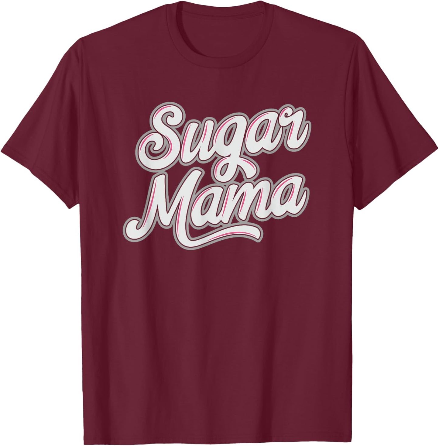 Sugar Glider Sugar Mama Mom - Sugar Glider Themed - Women's Classic Fit Black - XS-4XL T-Shirt - T-Shirt | Maroon