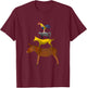 Bremer Stadtmusikanten , black T-Shirt - T-Shirt | Maroon