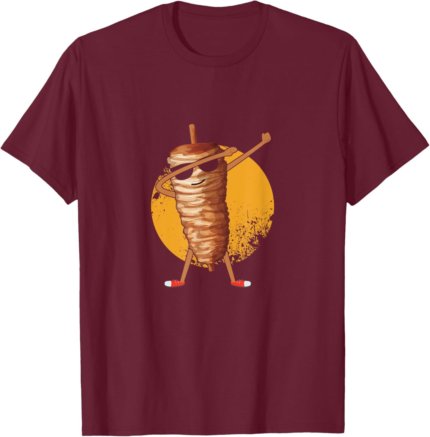 Shawarma Lovers Shawarma Doner Arabic Kitchen Fan T-Shirt - T-Shirt | Maroon