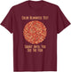 Color Blind T Shirt - Funny Color Blindness Test T-Shirt - T-Shirt | Maroon