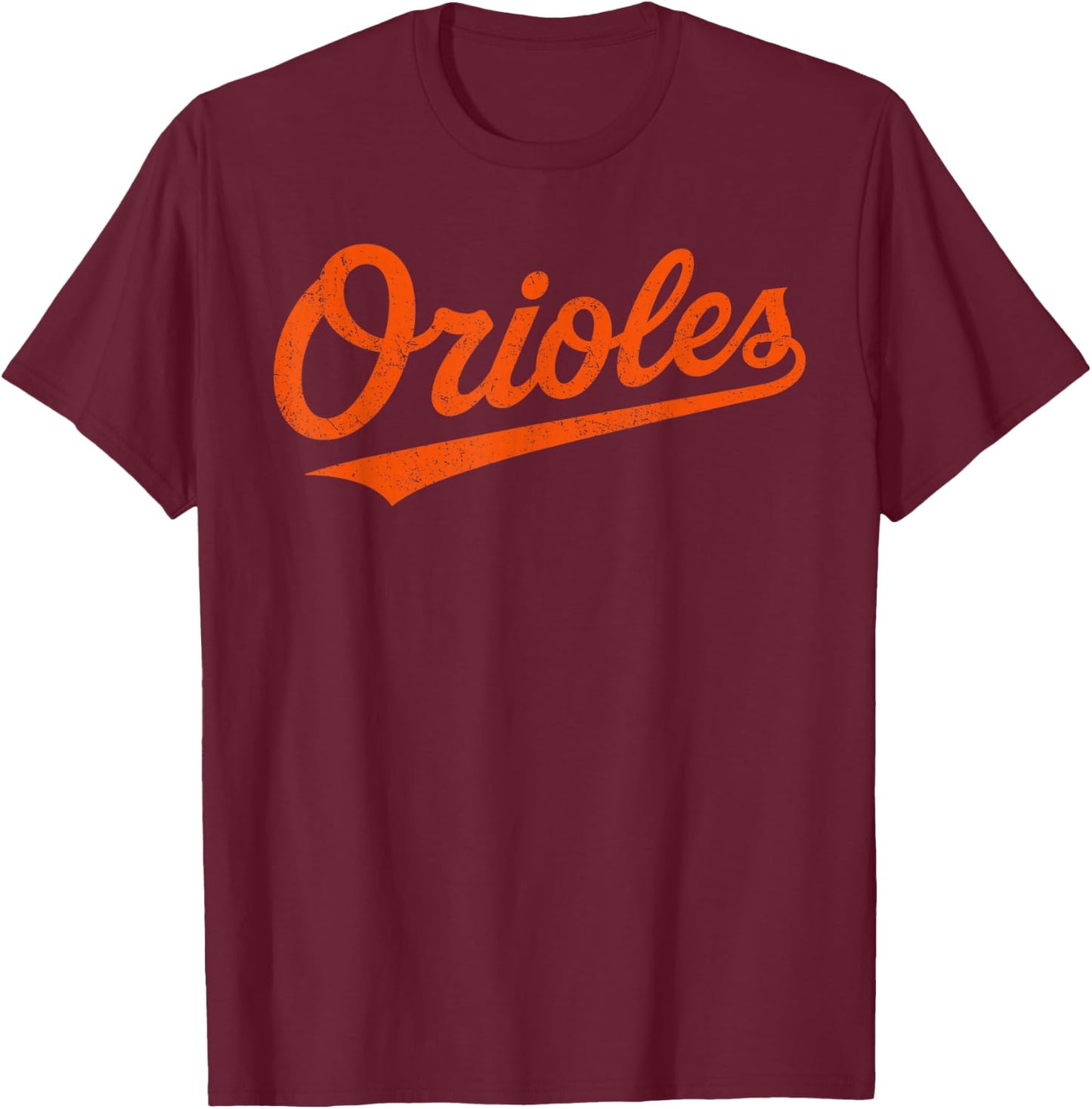 Retro Oriole Cute Oriole Gifts Women Men Kids Boys Girls T-Shirt - T-Shirt | Maroon