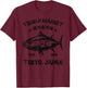 Tsukiji Maguro Tuna Fish Market Anime Tokyo , grey, S T-Shirt - T-Shirt | Maroon