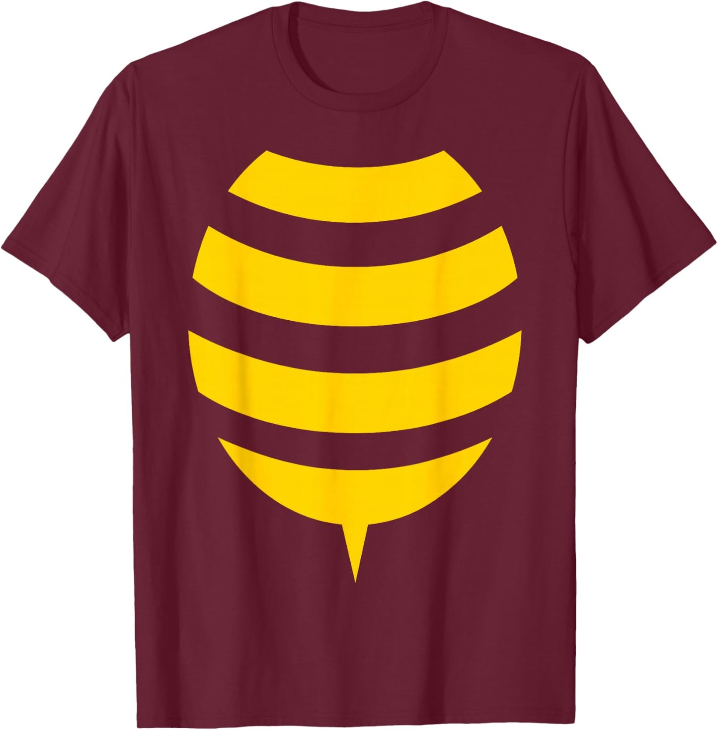 Bee Costume Women's Children's Men's Bee Costume Beekeeper's Bee T-, black T-Shirt - T-Shirt | Maroon