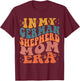 Funny In My German Shepherd Mom Era Dog Lover T-Shirt - T-Shirt | Maroon