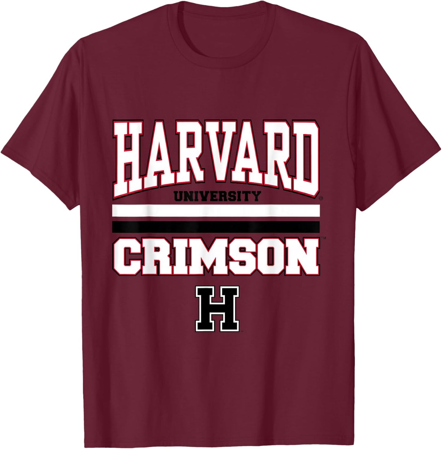 Harvard University Crimson NCAA | VNPHVD301A T-Shirt - T-Shirt | Maroon