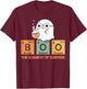 Cute Chemistry Boo The Element Of Surprise Chemist Halloween T-Shirt - T-Shirt | Maroon