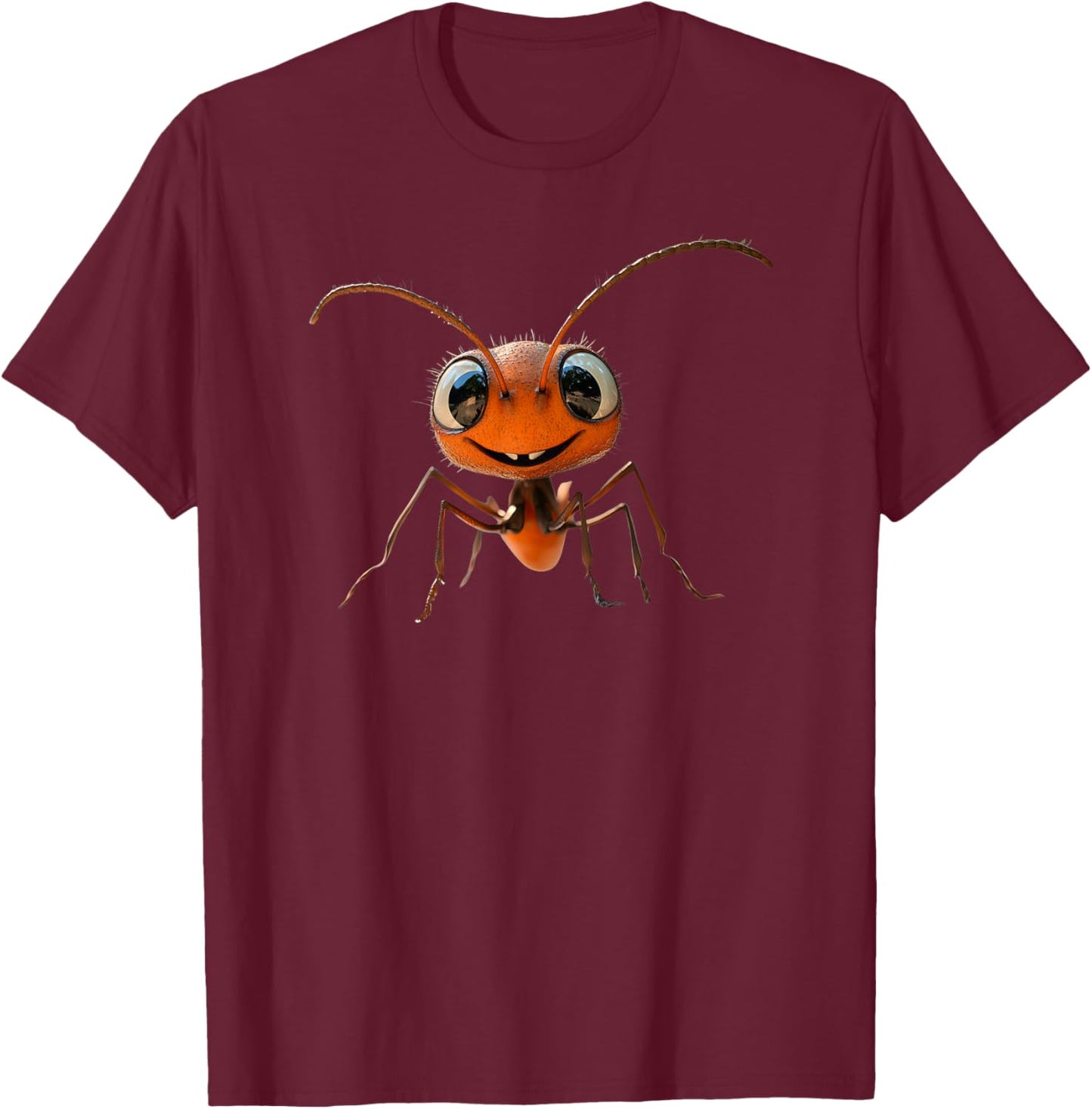 Ameise Waldameise Feuerameise Insekt Kleine Süße Ameisen Premium T-Shirt - T-Shirt | Maroon