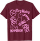 Lil Emo Rap Goth Peep Hip Hop Tattoo T-Shirt - T-Shirt | Maroon