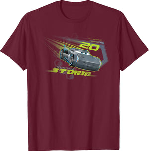 Cars Jackson Storm T-Shirt - T-Shirt | Maroon