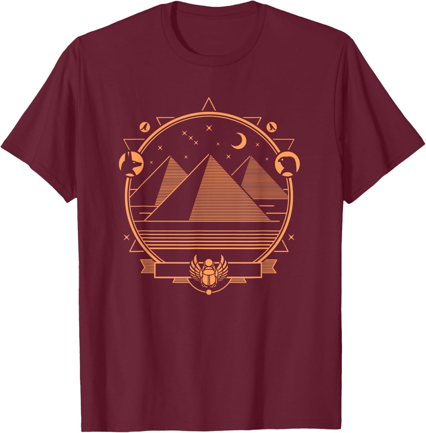 Ancient Egypt T-Shirt - T-Shirt | Maroon
