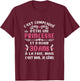 C'est Compqué D'être Princess Birthday Woman 30 Years T-Shirt - T-Shirt | Maroon