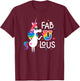 Disney & Pixar’s Inside Out Rainbow Unicorn Fab U Lous Pride T-Shirt - T-Shirt | Maroon