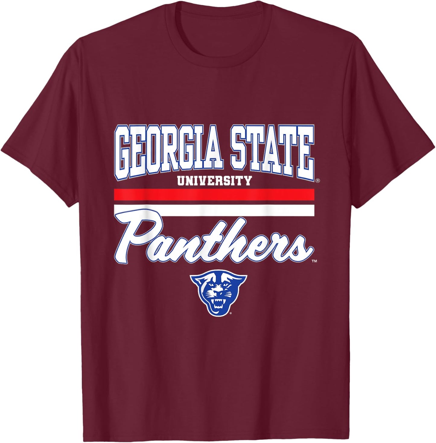 Georgia State Panthers NCAA | VNPGSTU301 T-Shirt - T-Shirt | Maroon