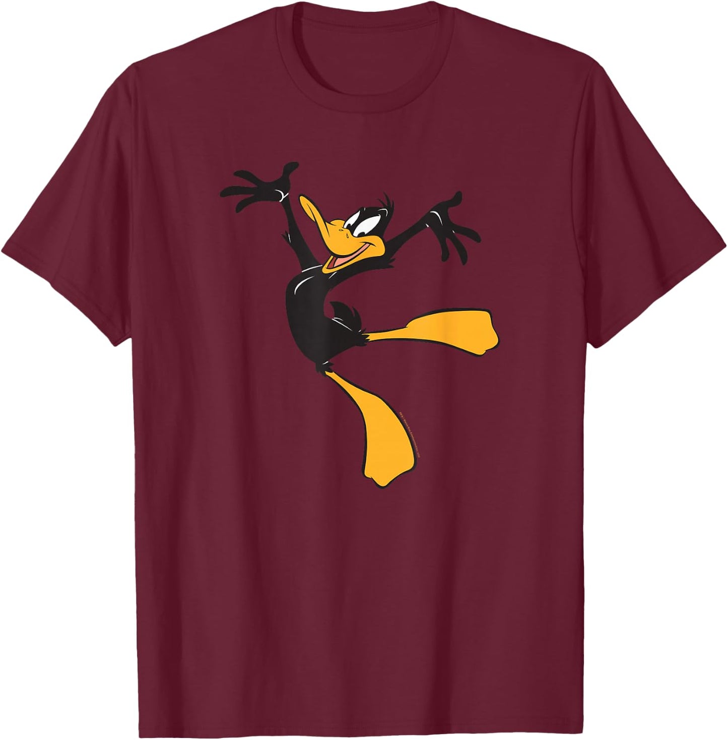 Looney Tunes Daffy Duck T-Shirt - T-Shirt | Maroon