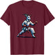 Karate Goat - Master Of Martial Arts T-Shirt - T-Shirt | Maroon