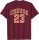 Creuse 23 T-Shirt - T-Shirt | Maroon