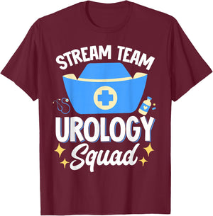 Stream Team Urology Squad T-Shirt - T-Shirt | Maroon