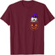 Old English Sheepdog In A Pocket English Sheepdog Halloween T-Shirt - T-Shirt | Maroon