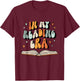 In My Reading Era | Book Reading T-Shirt - T-Shirt | Maroon