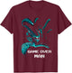 Aliens Iconic Xenomorph Game Over Man Pixelated Style Logo T-Shirt - T-Shirt | Maroon