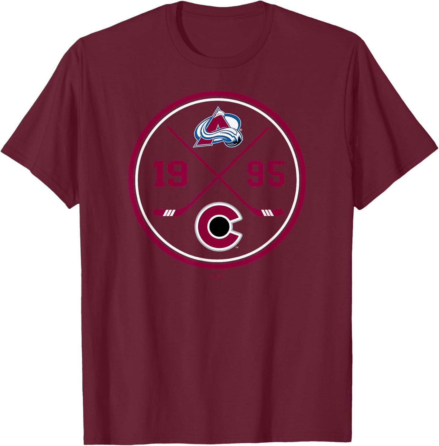 Colorado Avalanche Prize Navy Officially Licensed T-Shirt - T-Shirt | Maroon