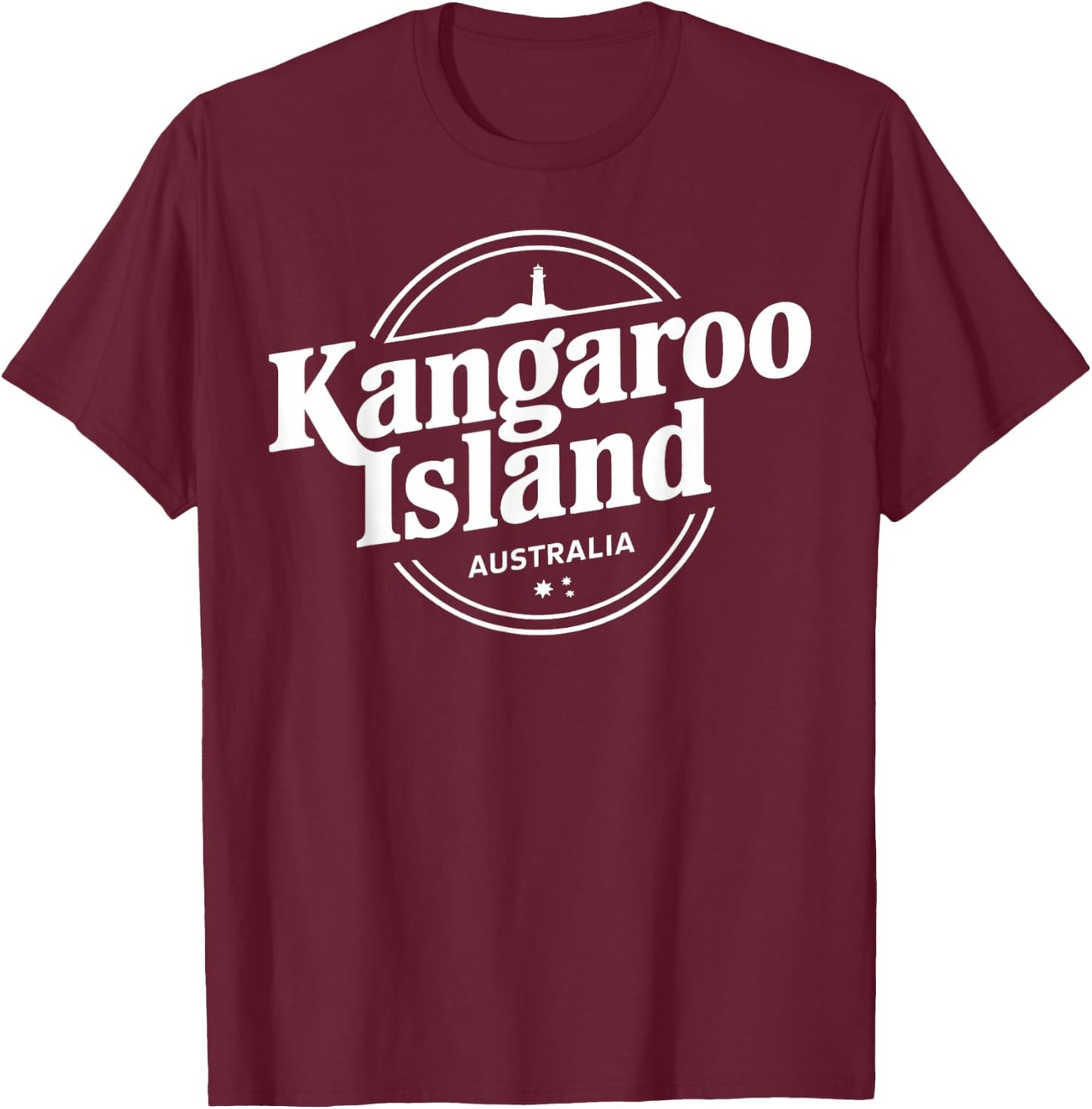 Kangaroo Island Australia City Travel Adventure T-Shirt - T-Shirt | Maroon