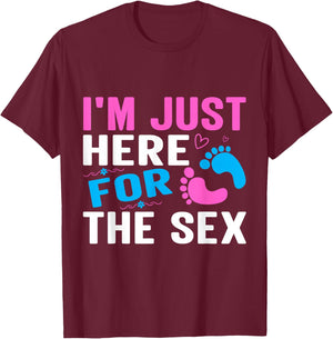Gender Reveal Games Gender Reveal Ideas Gender Reveal T-Shirt - T-Shirt | Maroon