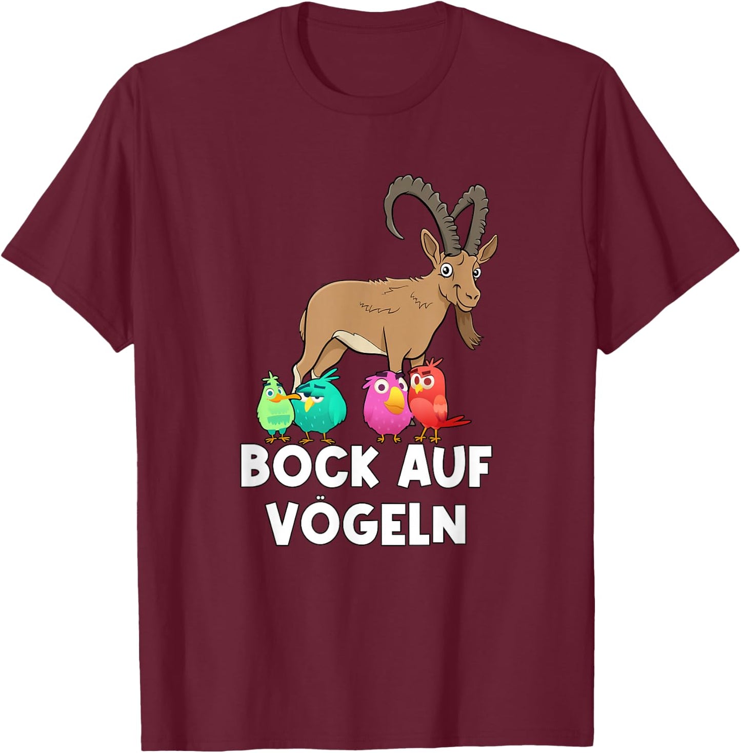 Bock Auf Vögeln Sex Word Game Versauter Slogan , black T-Shirt - T-Shirt | Maroon