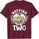 Napping For Two Cute Sloth Pregnancy Announcement Mom To Be T-Shirt - T-Shirt | Maroon