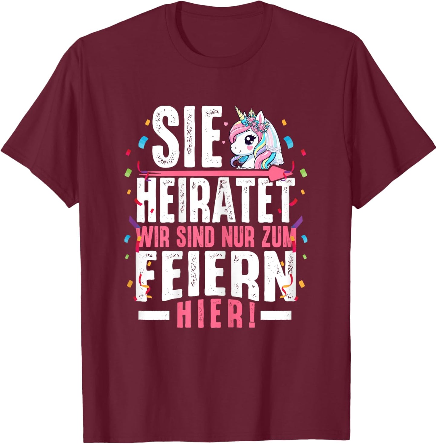 Hen Night Hen Party Hen Night , black T-Shirt - T-Shirt | Maroon