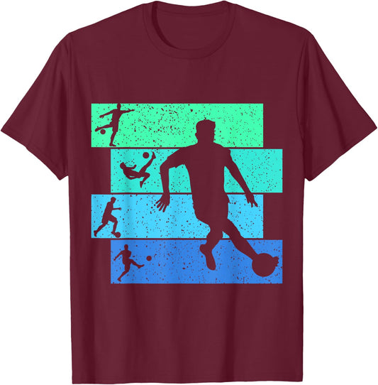 Football Football Boys' , black T-Shirt - T-Shirt | Maroon