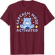 Care Bears Sarcasm Fashion Activated Grumpy Bear Vintage , Black, S T-Shirt - T-Shirt | Maroon