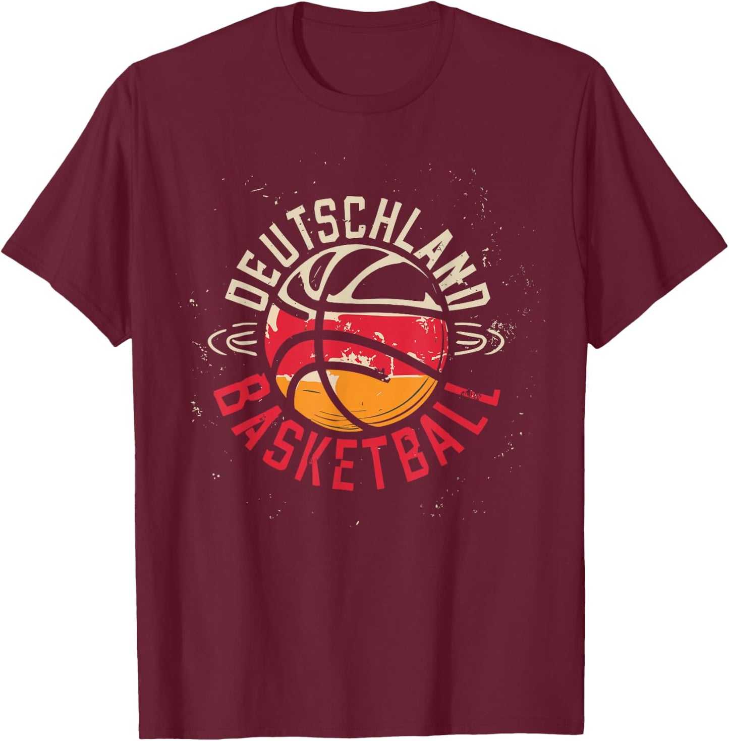 Germany Basketball World Champion Men's Women's and Children's T-Shirt - T-Shirt | Maroon