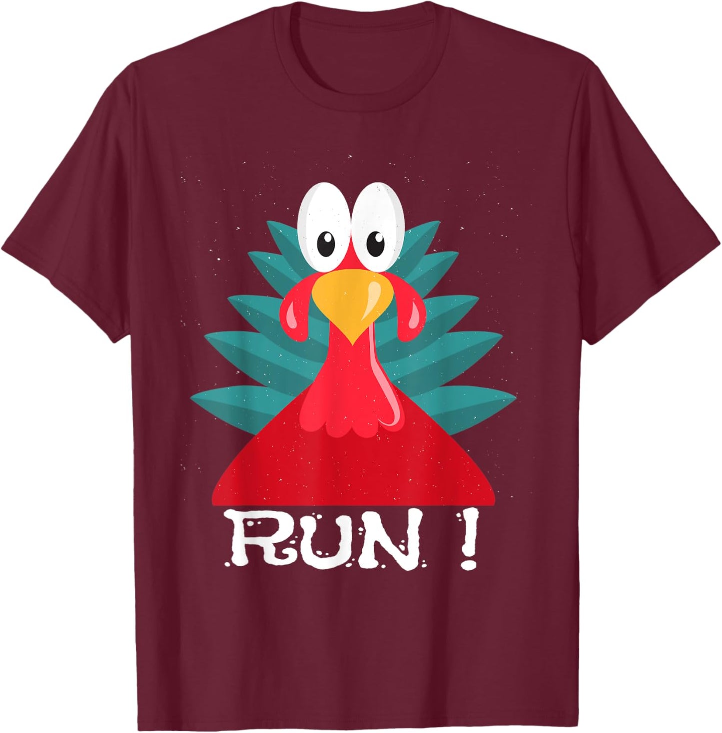 turkey adult costume running T shirt T-Shirt - T-Shirt | Maroon