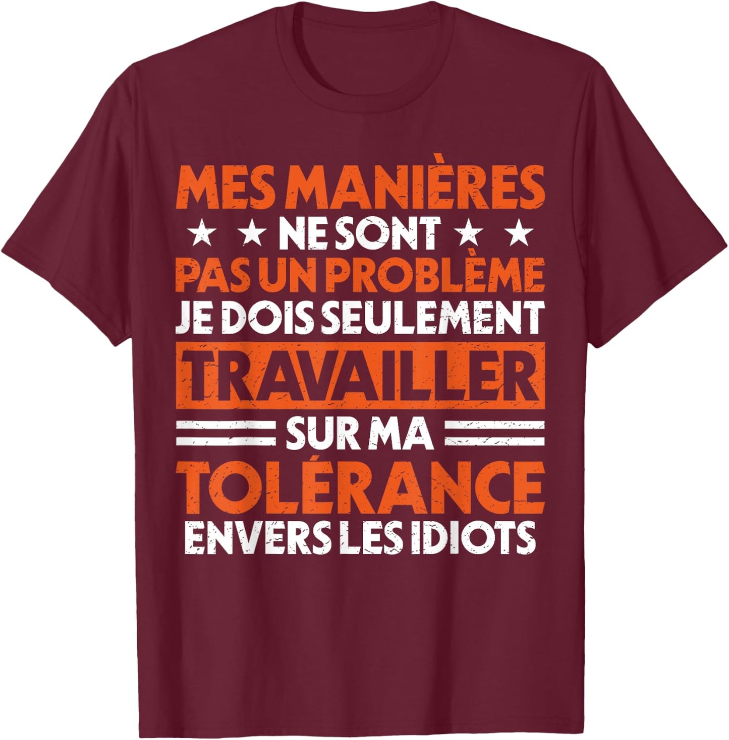 Humor Funny Sarcastic Ways Are Not A Problem , Black, S T-Shirt - T-Shirt | Maroon