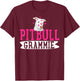 Pitbull Grammie Pit Bull Terrier Dog Pibble Mother's Day T-Shirt - T-Shirt | Maroon
