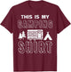 This Is My Camping Shirt Funny Van Camper Men Women Kids T-Shirt - T-Shirt | Maroon